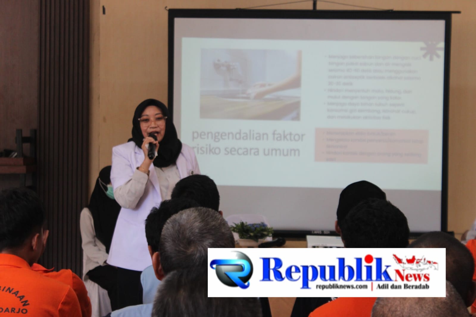 Lapas Sidoarjo Gelar Sosialisasi Pencegahan Hantavirus