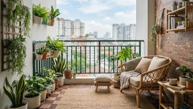Dekorasi Balkon Minimalis: 10 Inspirasi Praktis Ilustrasi dekorasi balkon minimalis untuk artikel 10 Dekorasi Balkon Minimalis, Area Outdoor Lebih Nyaman