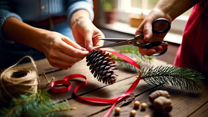 Ilustrasi diy christmas untuk artikel DIY Christmas di Rumah: Hemat dan Anti Gagal