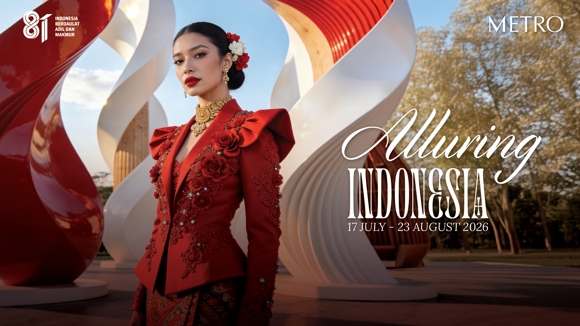 Ilustrasi kebaya modern untuk artikel Kebaya Modern Jadi Must-Have Fashion 2026