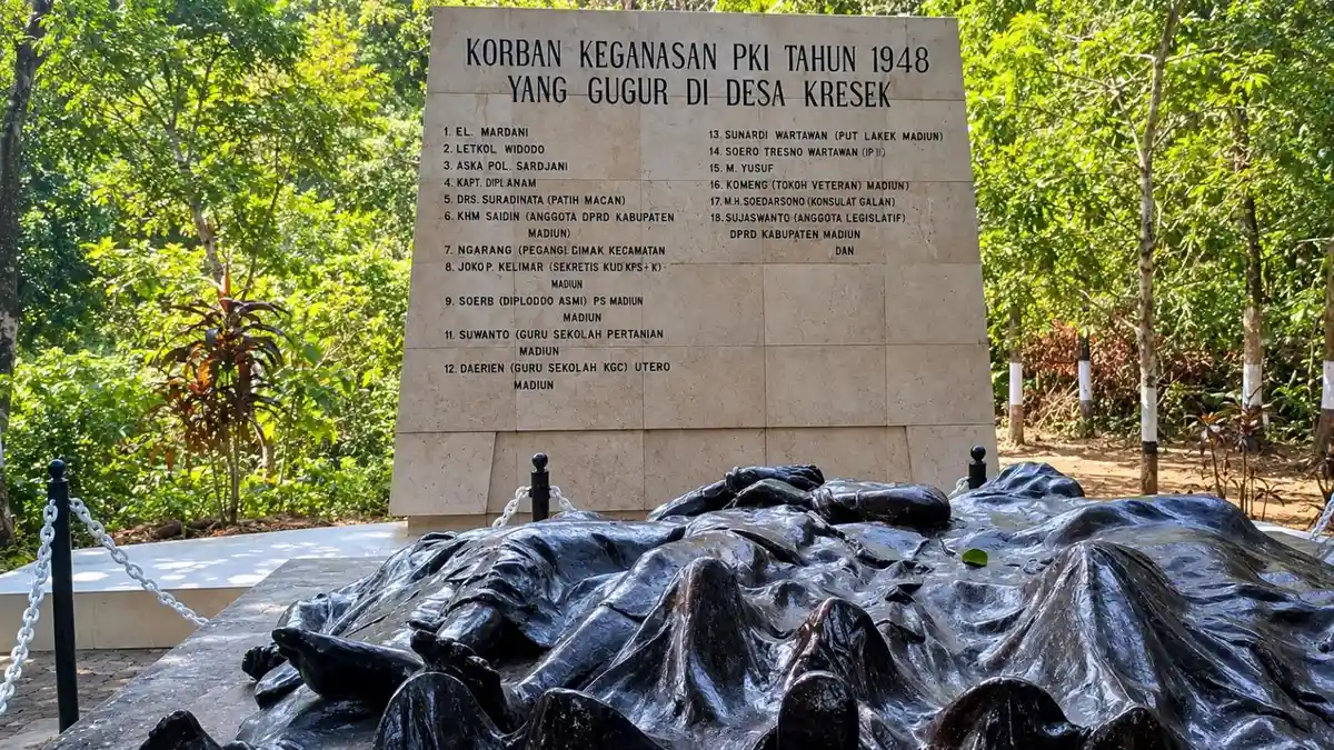 Ilustrasi monumen kresek madiun untuk artikel Monumen Kresek Madiun: Destinasi Edukatif di Lereng Pegunungan
