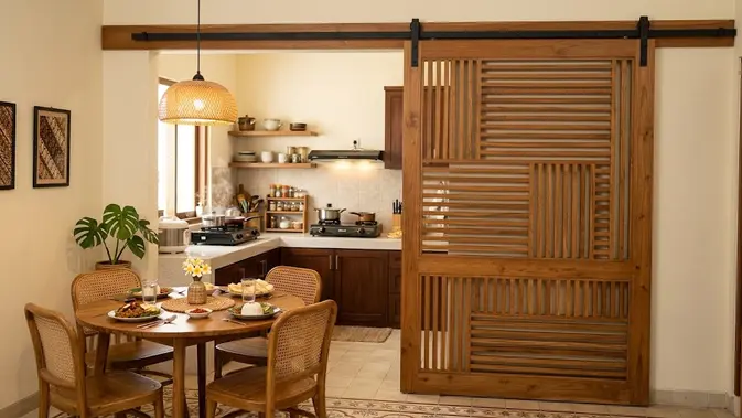 Pintu geser dapur: 6 Model Pintu Geser untuk Memisahkan Dapur…
