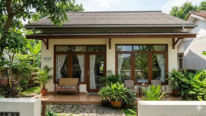 6 Desain Rumah 3 Kamar Konsep Open Space yang Lapang