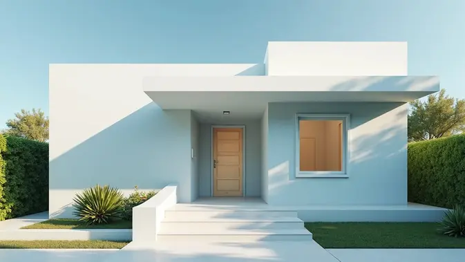 Cat biru muda: 10 Kombinasi Cat Rumah Biru Muda, Adem dan Elegan