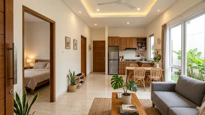 9 Inspirasi Rumah Type 60 untuk 3 Kamar yang Efisien